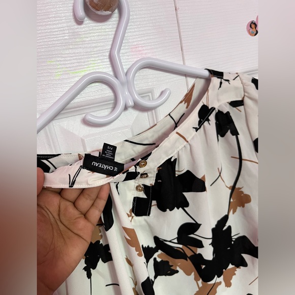 Le Cheteau button tshirt - Picture 4 of 5